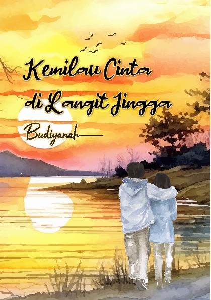 Kemilau Cinta di Langit Jingga